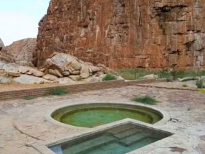 Attraction near Kakamas - Riemvasmaak Hot Springs